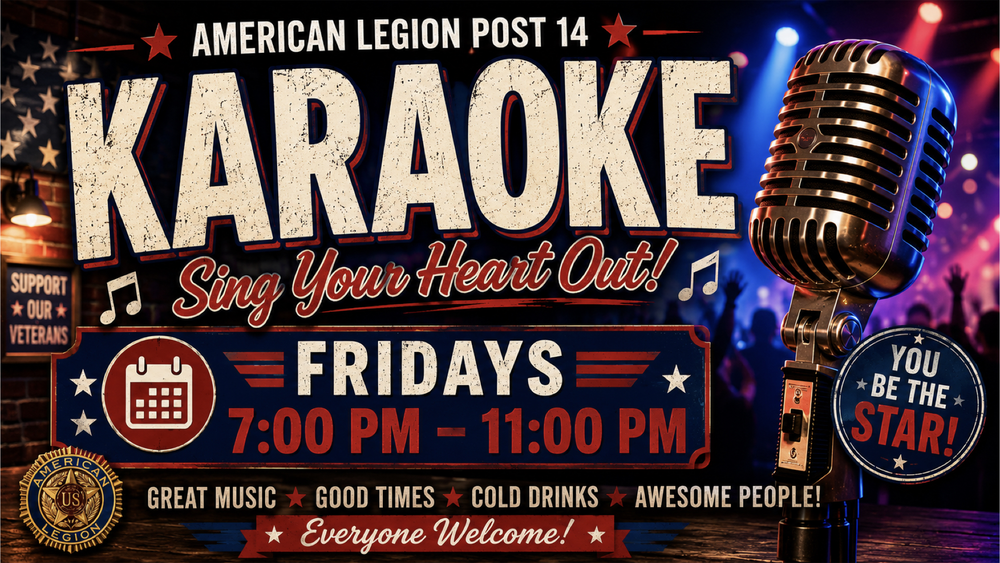 Karaoke Friday with DJ Billy Every Friday image